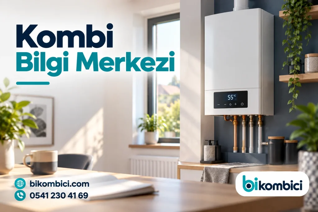 Kombi Bilgi Merkezi konusunu anlatan temsili ısıtma sistemi görseli