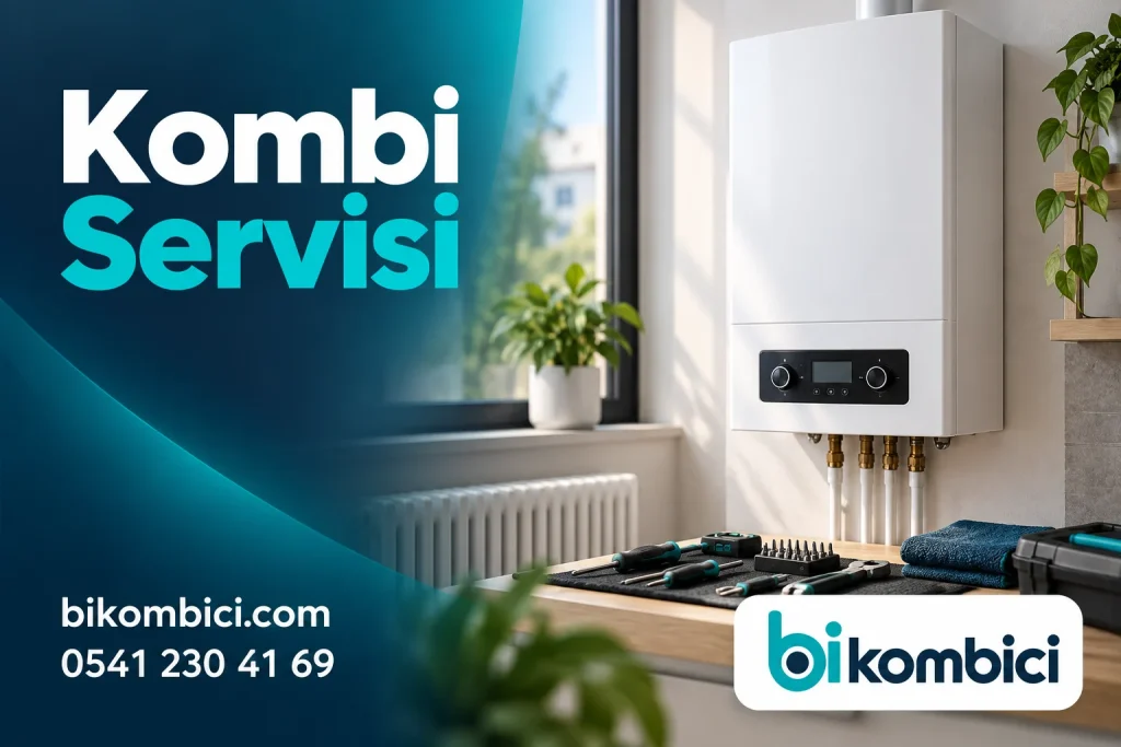Kombi Servisi konusunu anlatan temsili ısıtma sistemi görseli