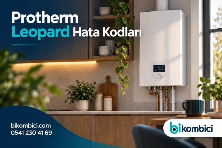Protherm Leopard Hata Kodları konusunu anlatan temsili ısıtma sistemi görseli