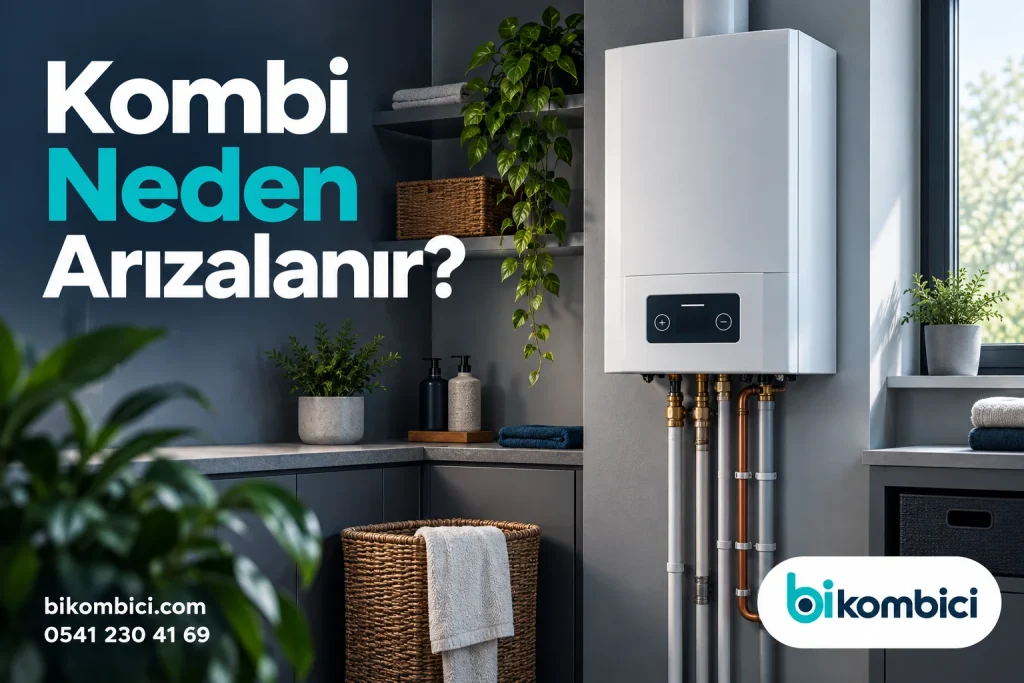Kombi Neden Arızalanır? konusunu anlatan temsili ısıtma sistemi görseli