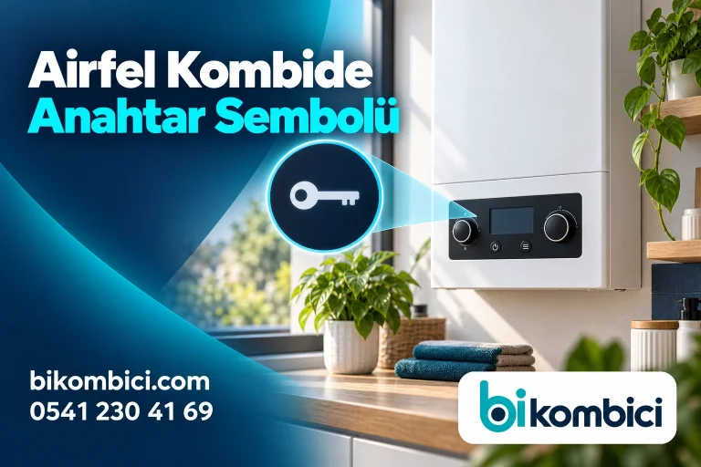 Airfel Kombide Anahtar Sembolü konusunu anlatan temsili ısıtma sistemi görseli
