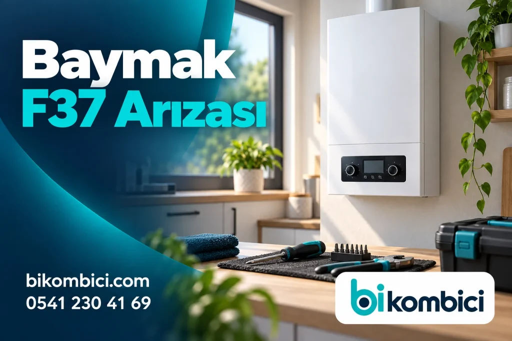 Baymak F37 Arızası konusunu anlatan temsili ısıtma sistemi görseli