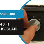 Baymak Luna 240 FI Arıza Kodları
