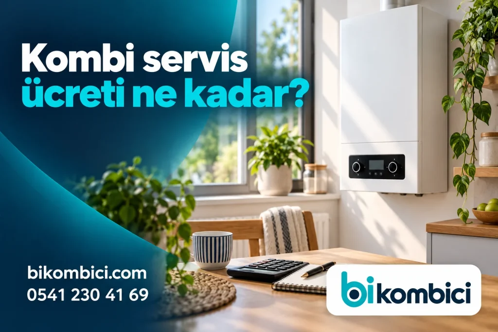Kombi servis ücreti ne kadar? konusunu anlatan temsili ısıtma sistemi görseli