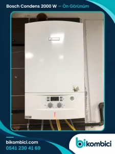 Bosch Condens 2000 W ön görünüm — BiKombici