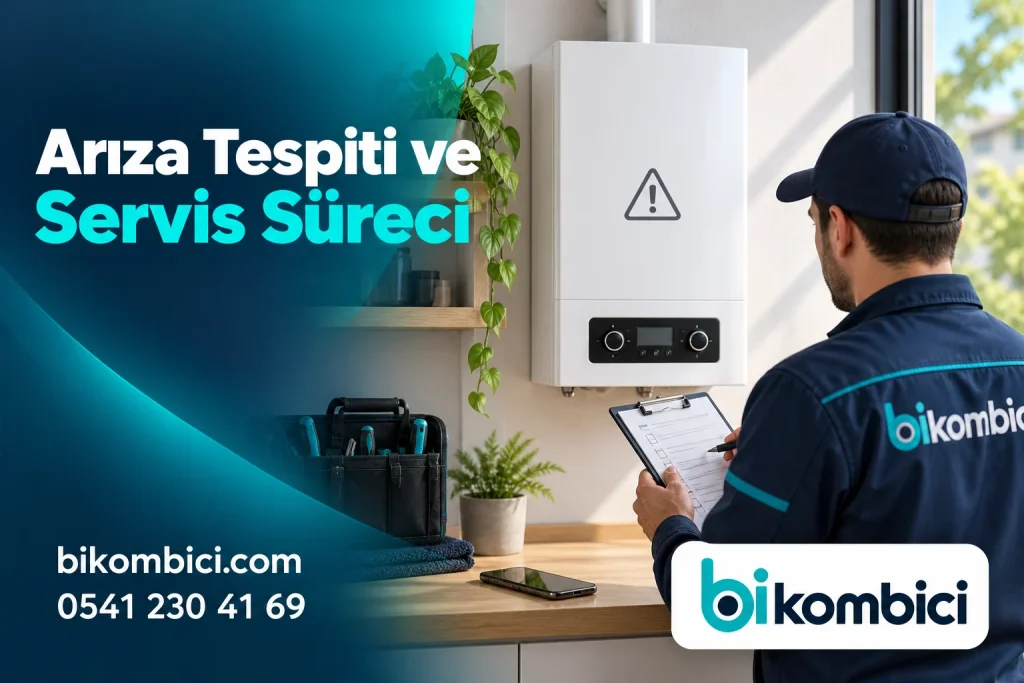 Arıza Tespiti ve Servis Süreci hakkında BiKombici temsili anlatımı