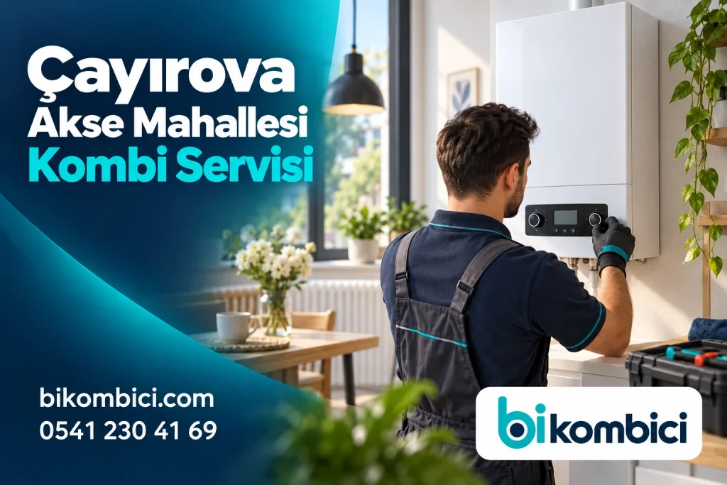 Çayırova Akse Mahallesi Kombi Servisi konusunu anlatan temsili ısıtma sistemi görseli