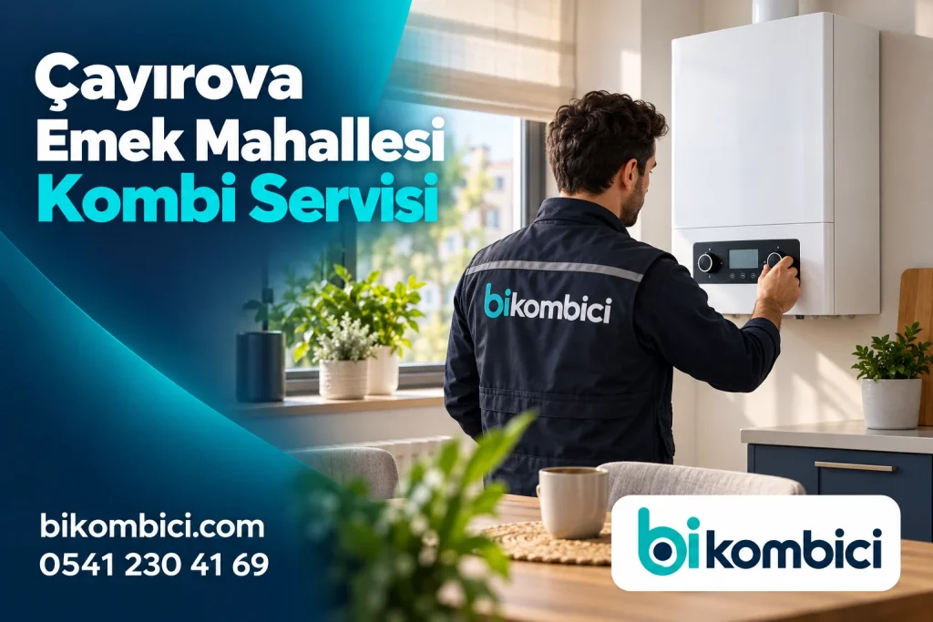 Çayırova Emek Mahallesi Kombi Servisi konusunu anlatan temsili ısıtma sistemi görseli