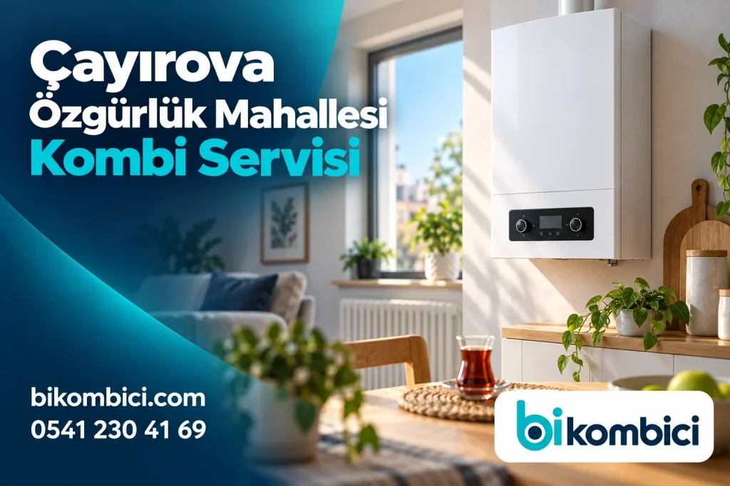 Çayırova Özgürlük Mahallesi Kombi Servisi konusunu anlatan temsili ısıtma sistemi görseli