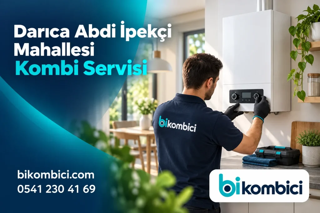 Darıca Abdi İpekçi Mahallesi Kombi Servisi konusunu anlatan temsili ısıtma sistemi görseli