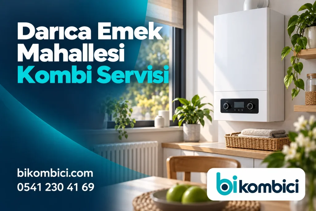 Darıca Emek Mahallesi Kombi Servisi konusunu anlatan temsili ısıtma sistemi görseli