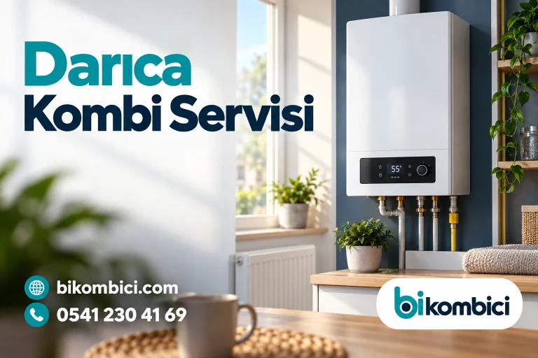 Darıca Kombi Servisi konusunu anlatan temsili ısıtma sistemi görseli