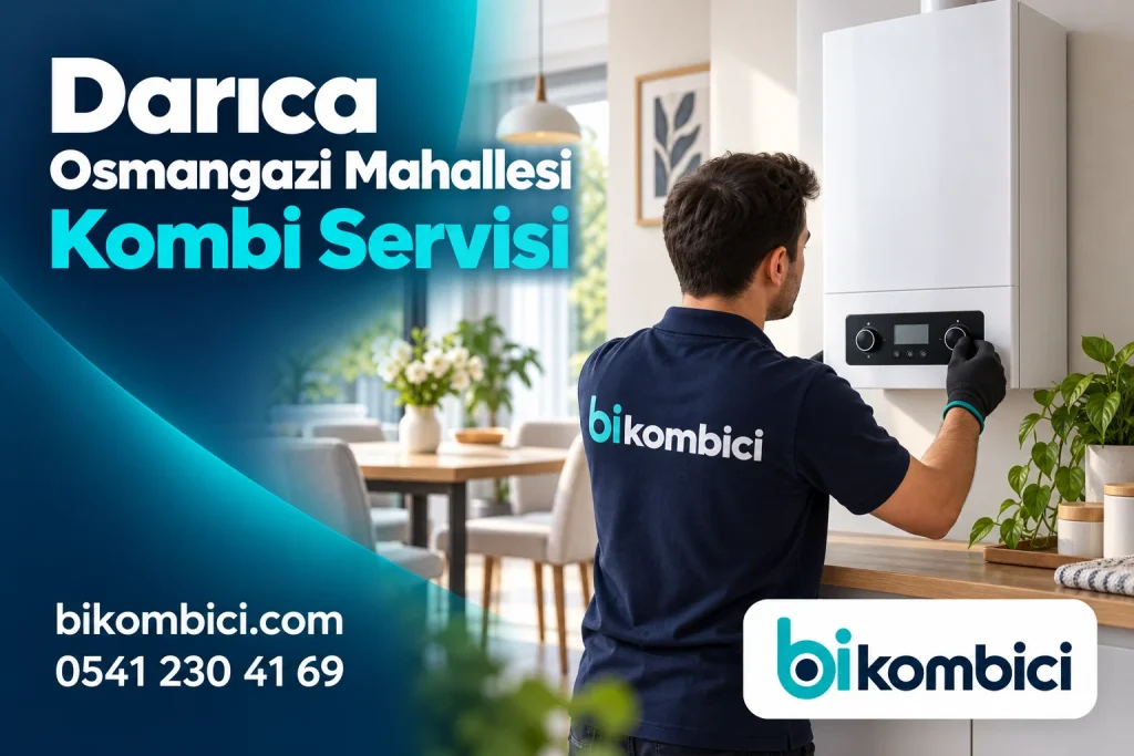 Darıca Osmangazi Mahallesi Kombi Servisi konusunu anlatan temsili ısıtma sistemi görseli