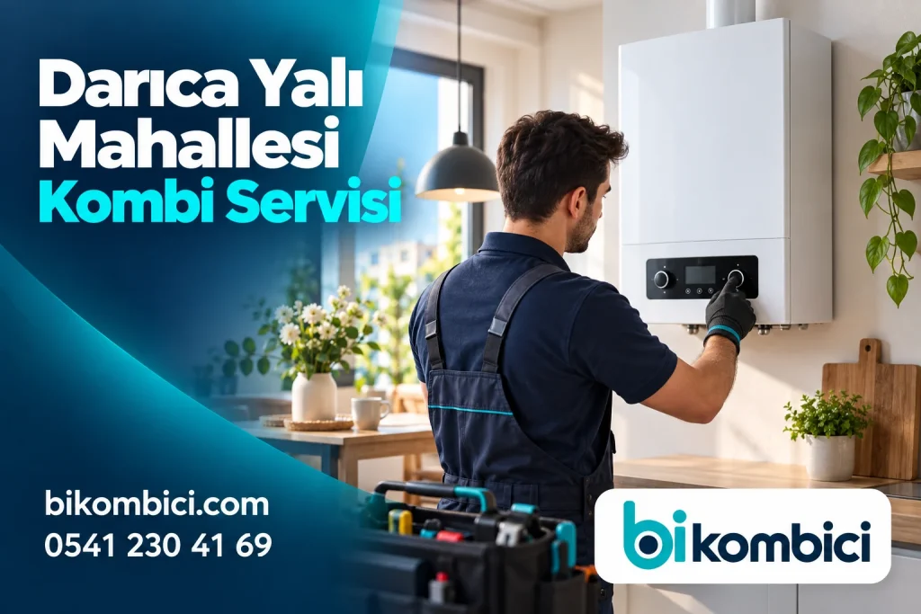Darıca Yalı Mahallesi Kombi Servisi konusunu anlatan temsili ısıtma sistemi görseli