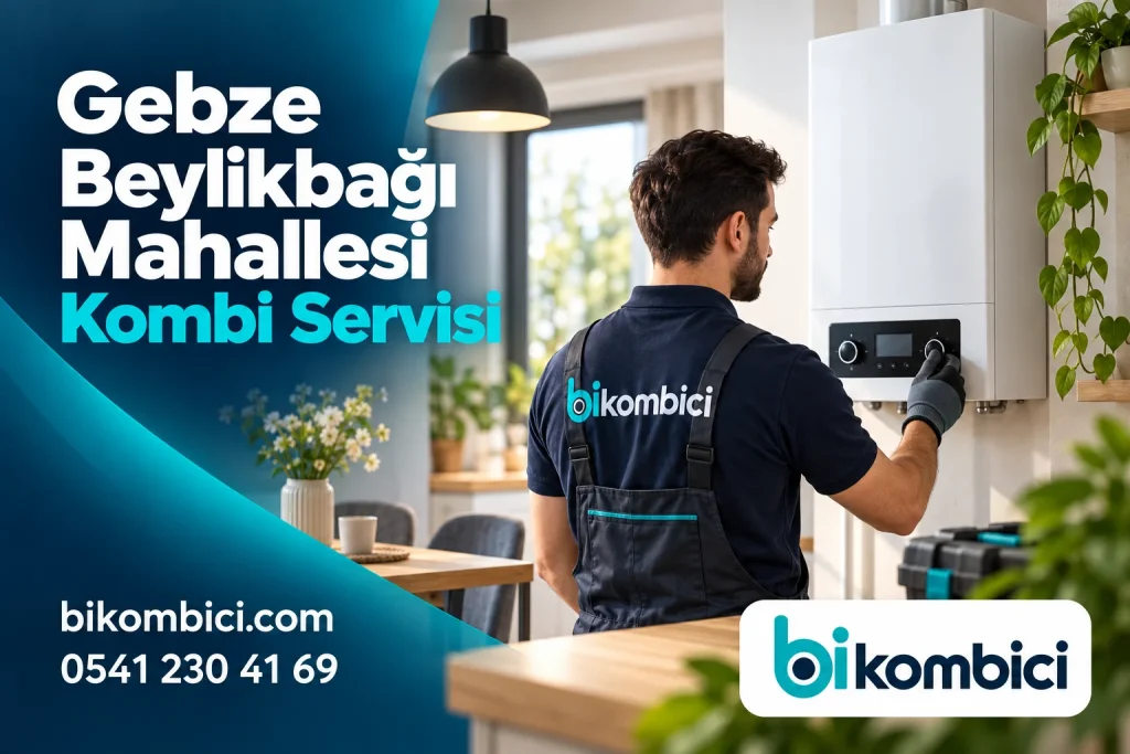 Gebze Beylikbağı Mahallesi Kombi Servisi konusunu anlatan temsili ısıtma sistemi görseli