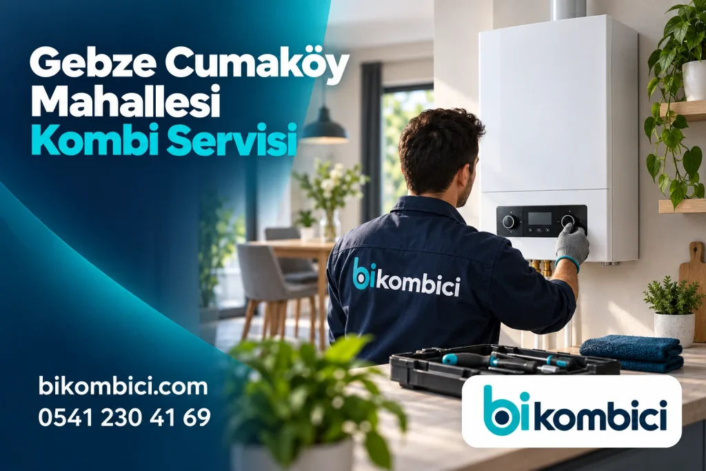 Gebze Cumaköy Mahallesi Kombi Servisi konusunu anlatan temsili ısıtma sistemi görseli