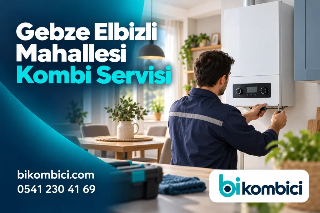 Gebze Elbizli Mahallesi Kombi Servisi konusunu anlatan temsili ısıtma sistemi görseli