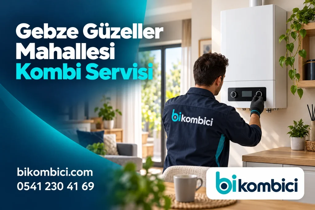 Gebze Güzeller Mahallesi Kombi Servisi konusunu anlatan temsili ısıtma sistemi görseli