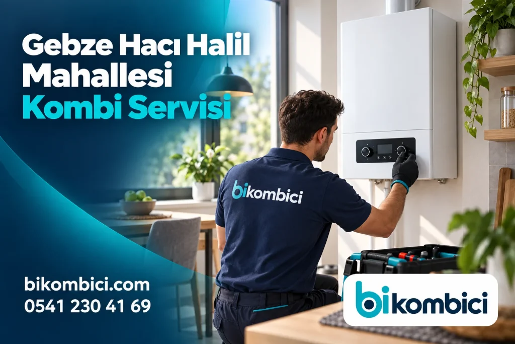 Gebze Hacı Halil Mahallesi Kombi Servisi konusunu anlatan temsili ısıtma sistemi görseli
