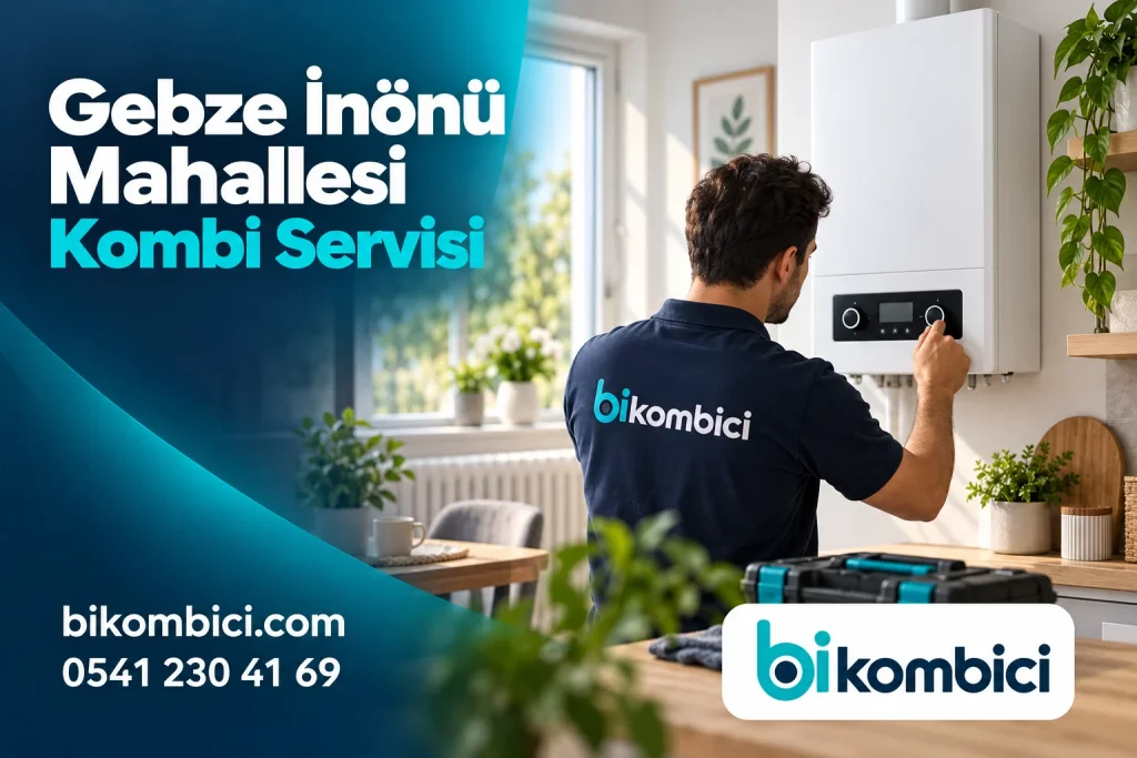 Gebze İnönü Mahallesi Kombi Servisi konusunu anlatan temsili ısıtma sistemi görseli