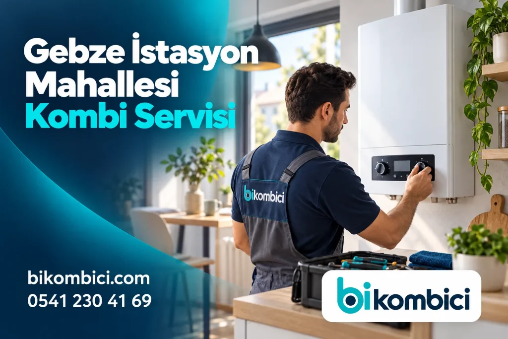 Gebze İstasyon Mahallesi Kombi Servisi konusunu anlatan temsili ısıtma sistemi görseli