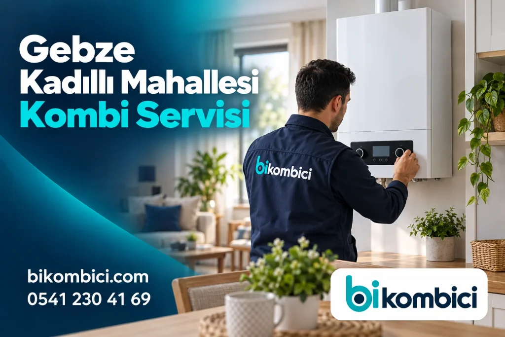 Gebze Kadıllı Mahallesi Kombi Servisi konusunu anlatan temsili ısıtma sistemi görseli