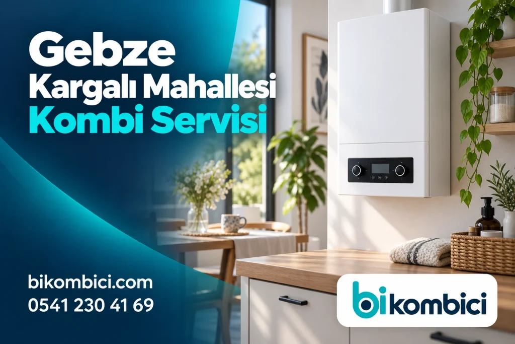 Gebze Kargalı Mahallesi Kombi Servisi konusunu anlatan temsili ısıtma sistemi görseli
