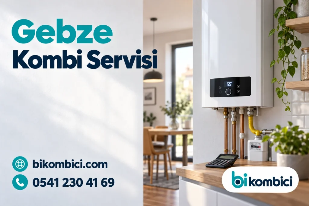 Gebze Kombi Servisi konusunu anlatan temsili ısıtma sistemi görseli