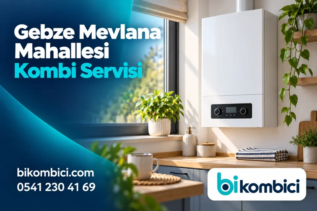 Gebze Mevlana Mahallesi Kombi Servisi konusunu anlatan temsili ısıtma sistemi görseli