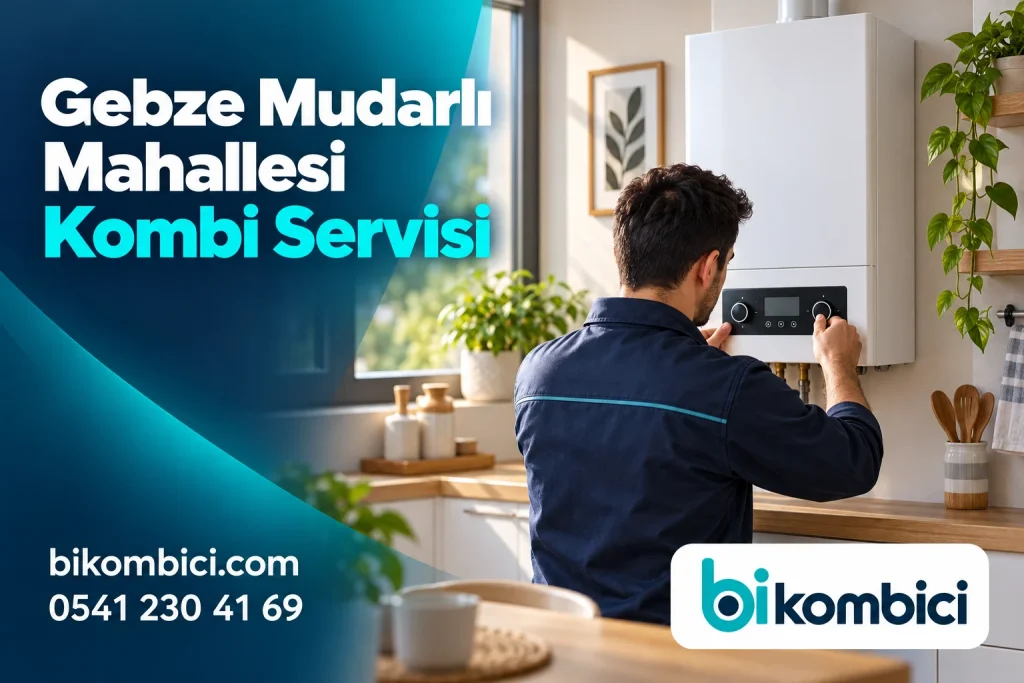 Gebze Mudarlı Mahallesi Kombi Servisi konusunu anlatan temsili ısıtma sistemi görseli