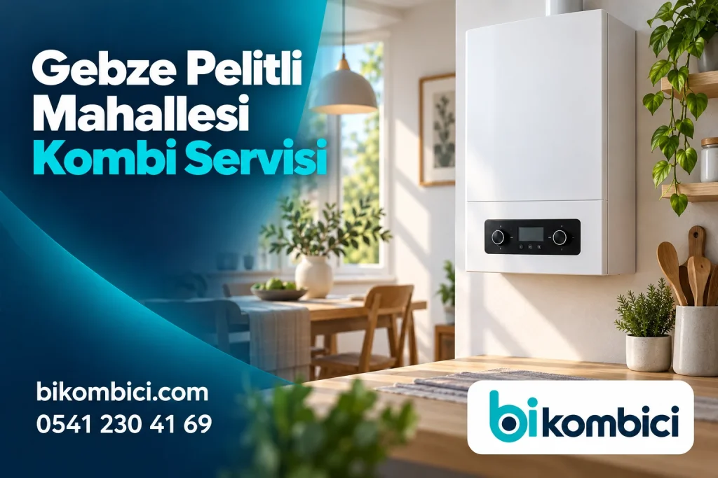 Gebze Pelitli Mahallesi Kombi Servisi konusunu anlatan temsili ısıtma sistemi görseli