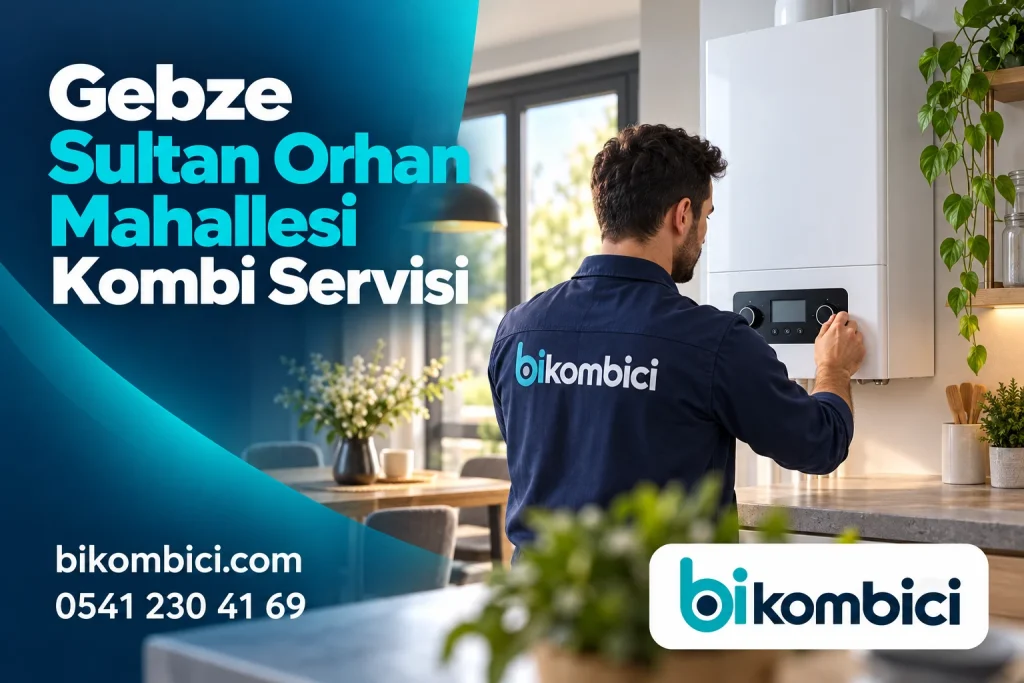 Gebze Sultan Orhan Mahallesi Kombi Servisi konusunu anlatan temsili ısıtma sistemi görseli