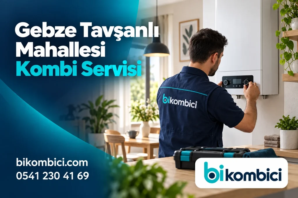 Gebze Tavşanlı Mahallesi Kombi Servisi konusunu anlatan temsili ısıtma sistemi görseli