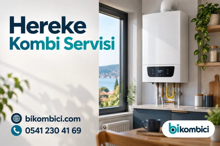 Hereke Kombi Servisi konusunu anlatan temsili ısıtma sistemi görseli