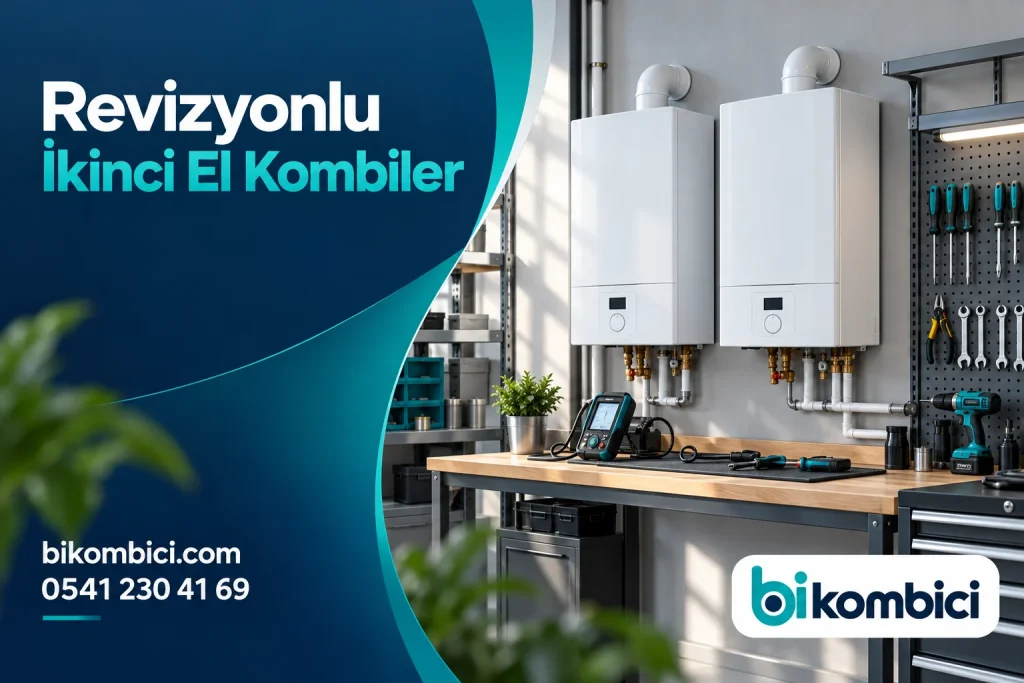 BiKombici revizyonlu ikinci el kombi atölyesini anlatan temsili görsel