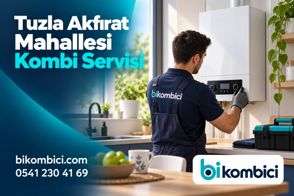 Tuzla Akfırat Mahallesi Kombi Servisi konusunu anlatan temsili ısıtma sistemi görseli