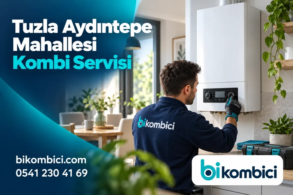 Tuzla Aydıntepe Mahallesi Kombi Servisi konusunu anlatan temsili ısıtma sistemi görseli