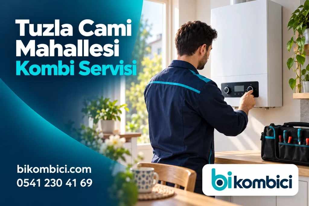 Tuzla Cami Mahallesi Kombi Servisi konusunu anlatan temsili ısıtma sistemi görseli