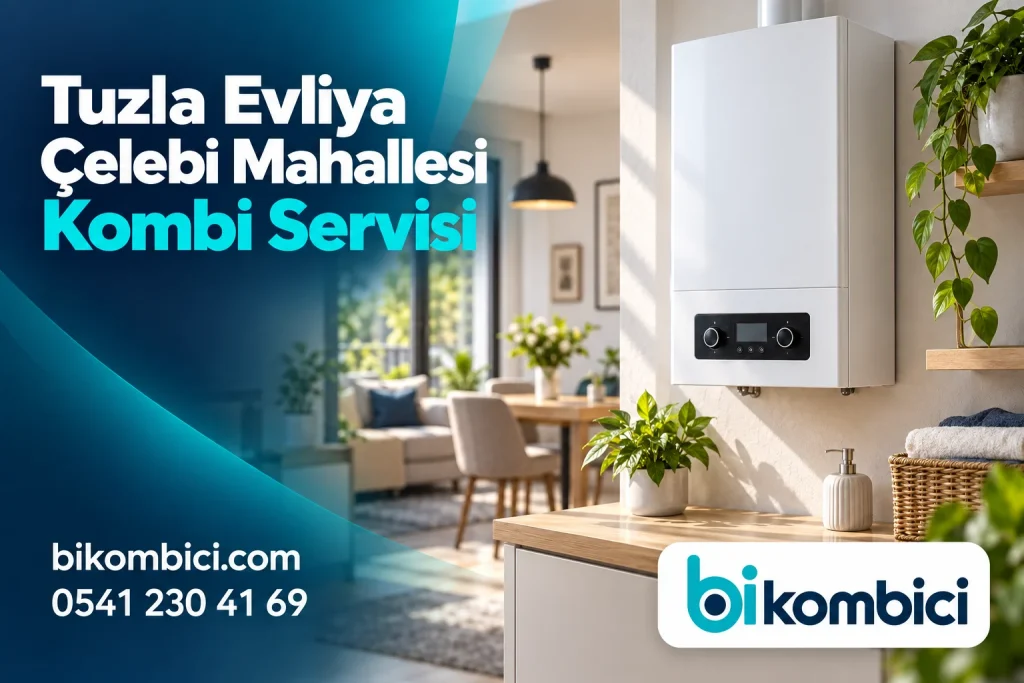 Tuzla Evliya Çelebi Mahallesi Kombi Servisi konusunu anlatan temsili ısıtma sistemi görseli