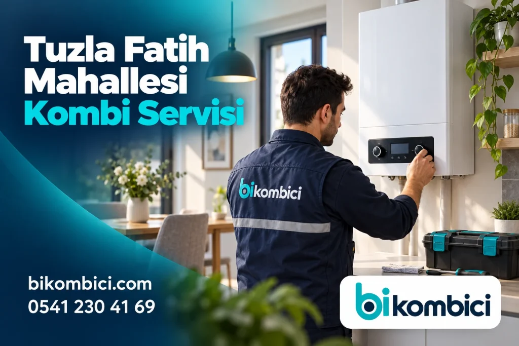 Tuzla Fatih Mahallesi Kombi Servisi konusunu anlatan temsili ısıtma sistemi görseli