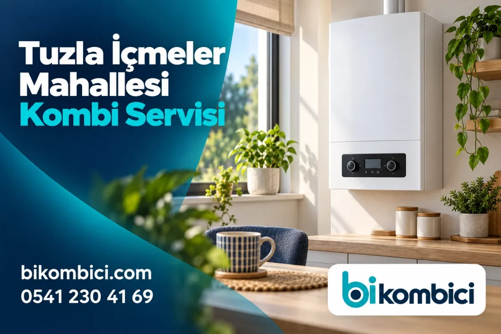 Tuzla İçmeler Mahallesi Kombi Servisi konusunu anlatan temsili ısıtma sistemi görseli