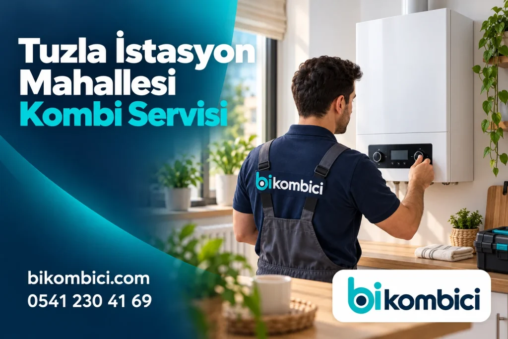 Tuzla İstasyon Mahallesi Kombi Servisi konusunu anlatan temsili ısıtma sistemi görseli