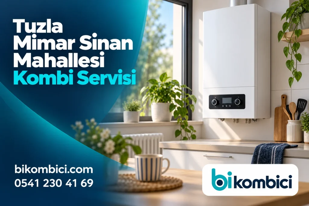 Tuzla Mimar Sinan Mahallesi Kombi Servisi konusunu anlatan temsili ısıtma sistemi görseli